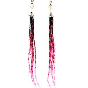 Light Cotton Candy Waterfall Earrings